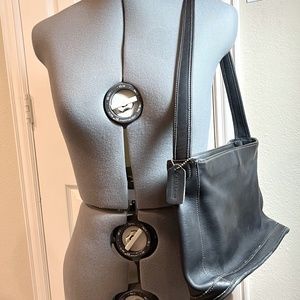 Unique Authentic Coach Leather Handbag